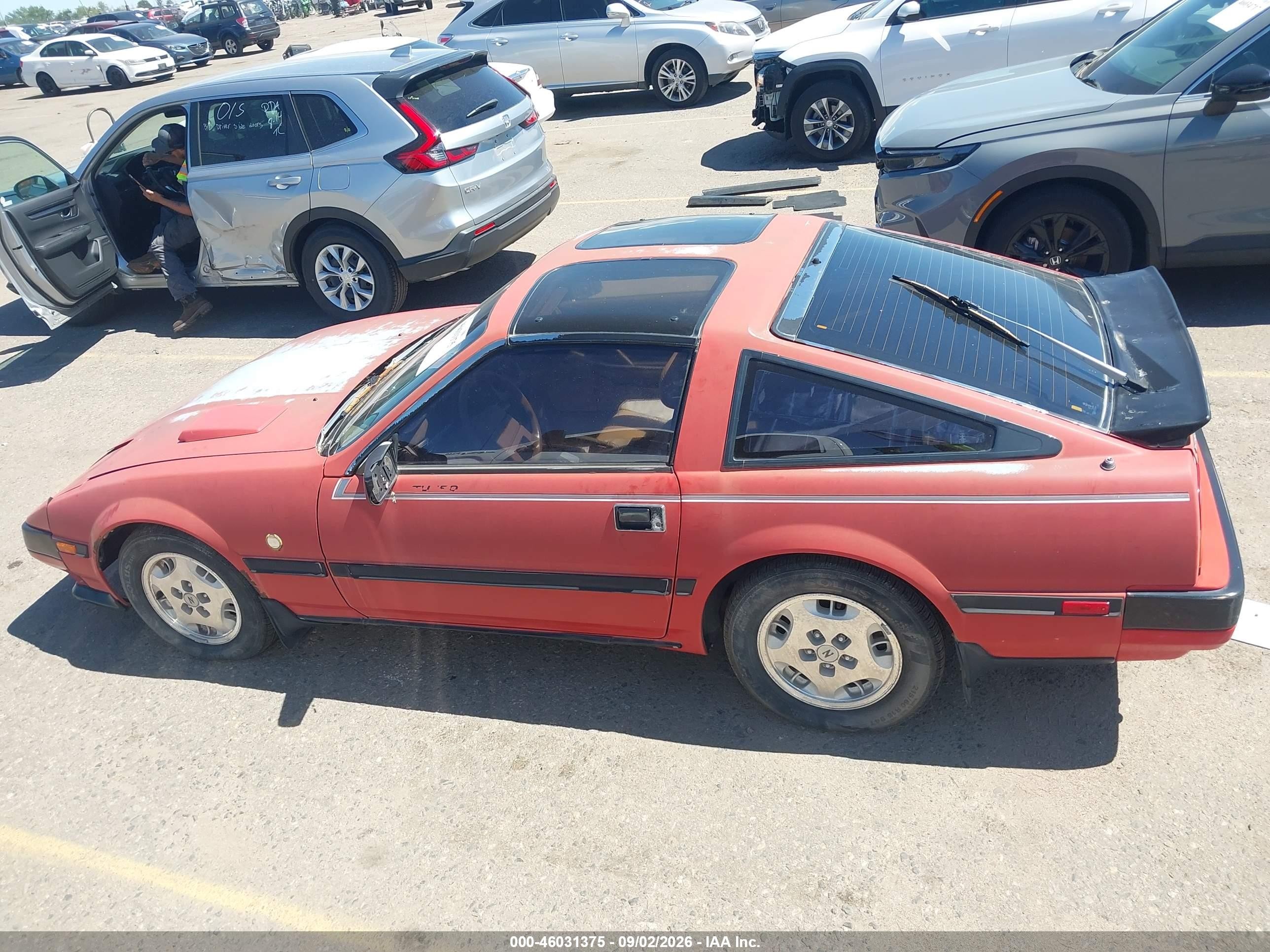 1984 Datsun 300zx   Red vin: JN1CZ14S6EX003426