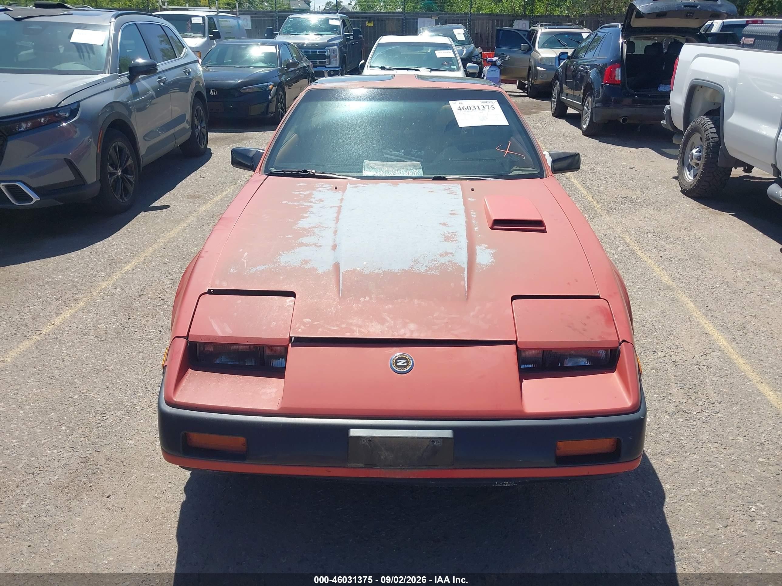 1984 Datsun 300zx   Red vin: JN1CZ14S6EX003426