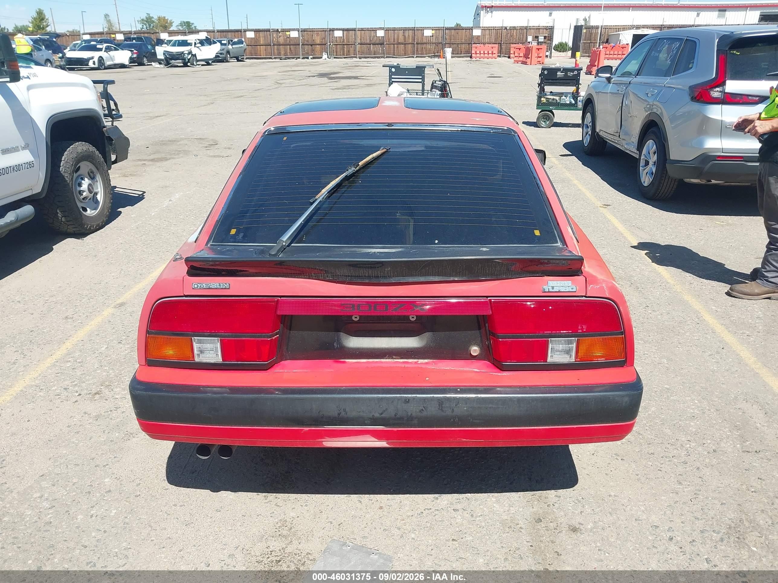 1984 Datsun 300zx   Red vin: JN1CZ14S6EX003426
