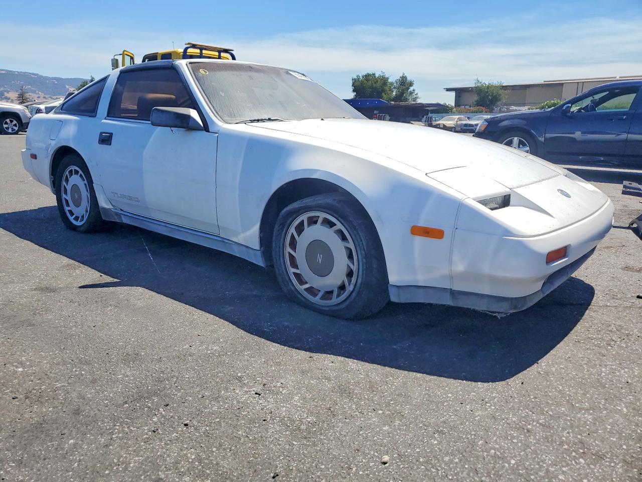 1987 Nissan 300zx Turbo White vin: JN1CZ14SXHX152586