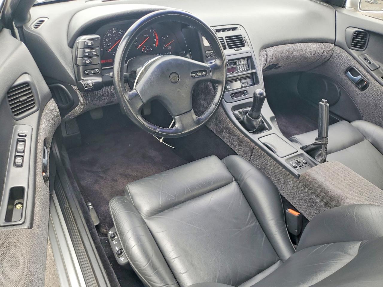 1990 Nissan 300zx Turbo Silver vin: JN1CZ24A7LX002747