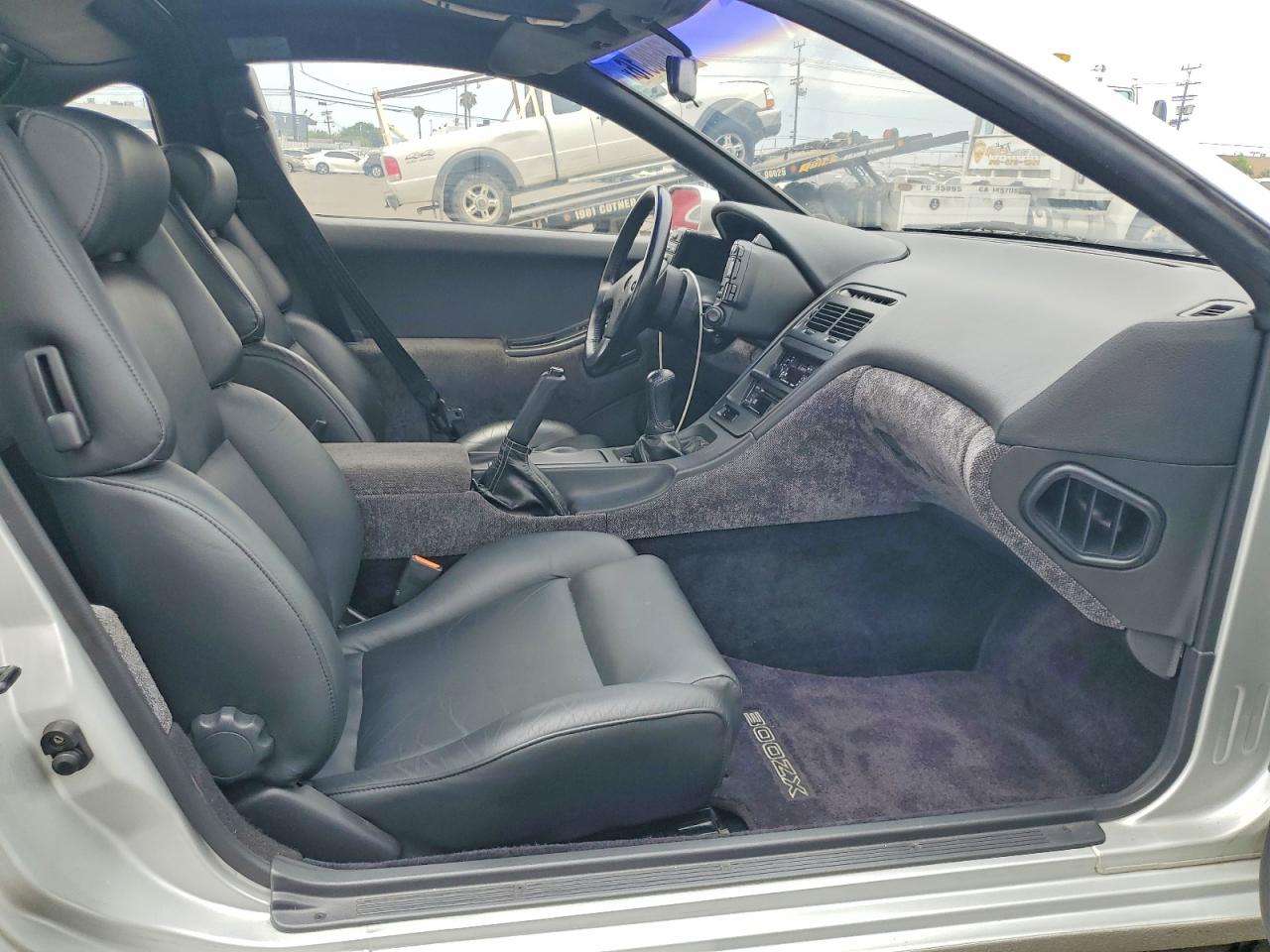 1990 Nissan 300zx Turbo Silver vin: JN1CZ24A7LX002747