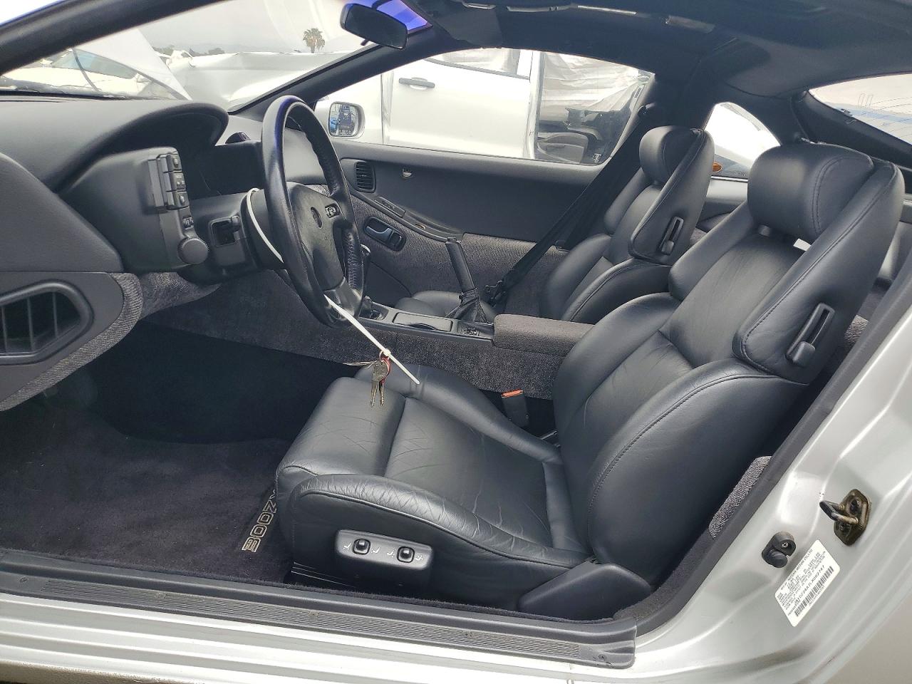 1990 Nissan 300zx Turbo Silver vin: JN1CZ24A7LX002747