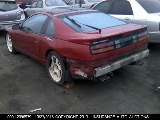1992 Nissan 300zx T-roof Turbo vin: JN1CZ24H1NX520157