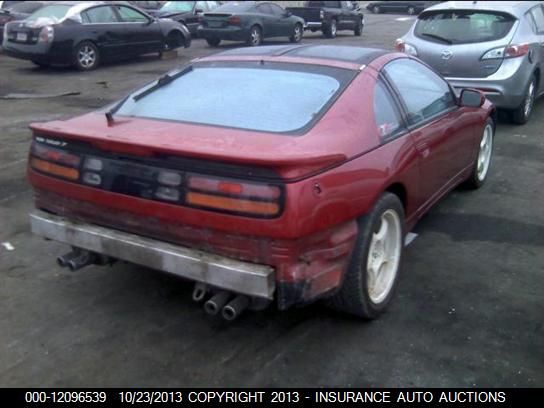 1992 Nissan 300zx T-roof Turbo vin: JN1CZ24H1NX520157