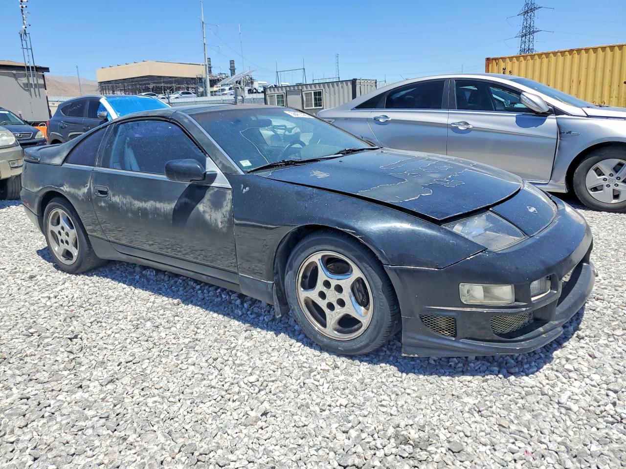 1992 Nissan 300zx Turbo Black vin: JN1CZ24H4NX520203