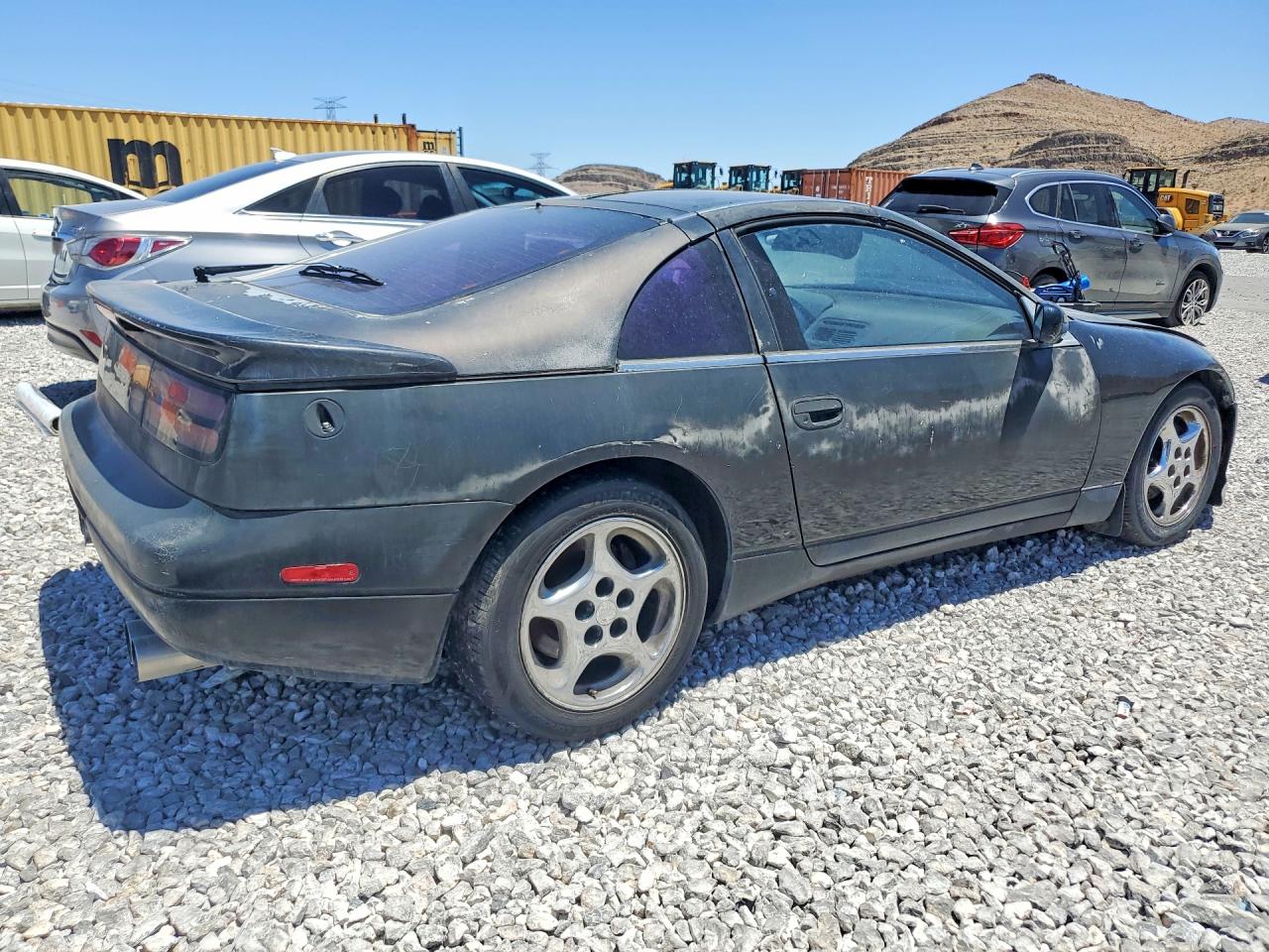 1992 Nissan 300zx Turbo Black vin: JN1CZ24H4NX520203