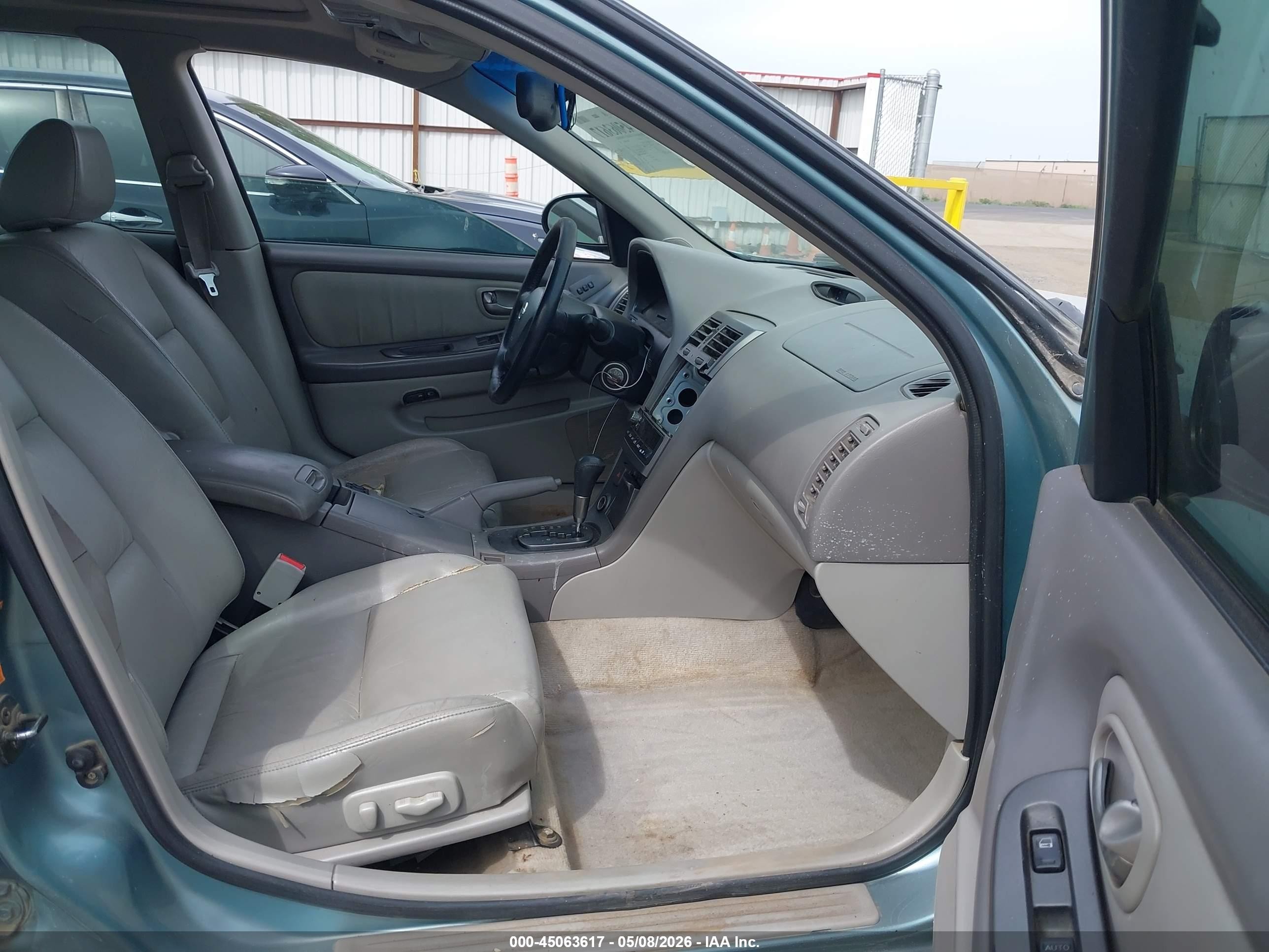 2002 Nissan Maxima Se Teal vin: JN1DA31A02T307146