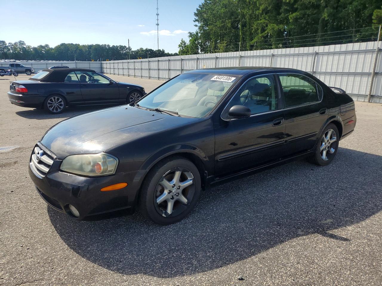 2003 Nissan Maxima Gxe Black vin: JN1DA31A03T409046