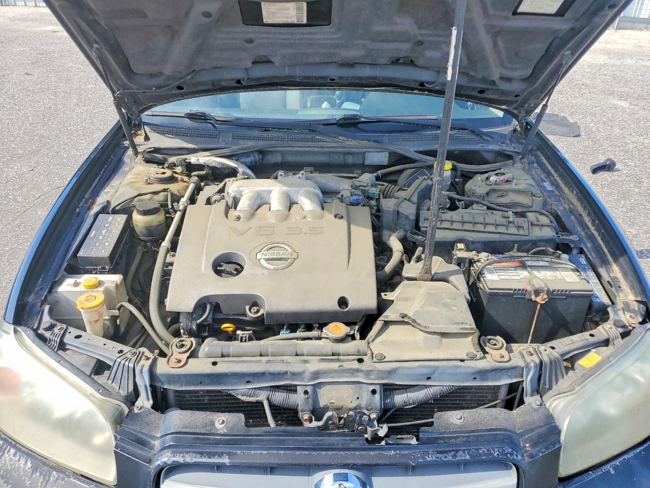 2003 Nissan Maxima Gxe Black vin: JN1DA31A03T409046