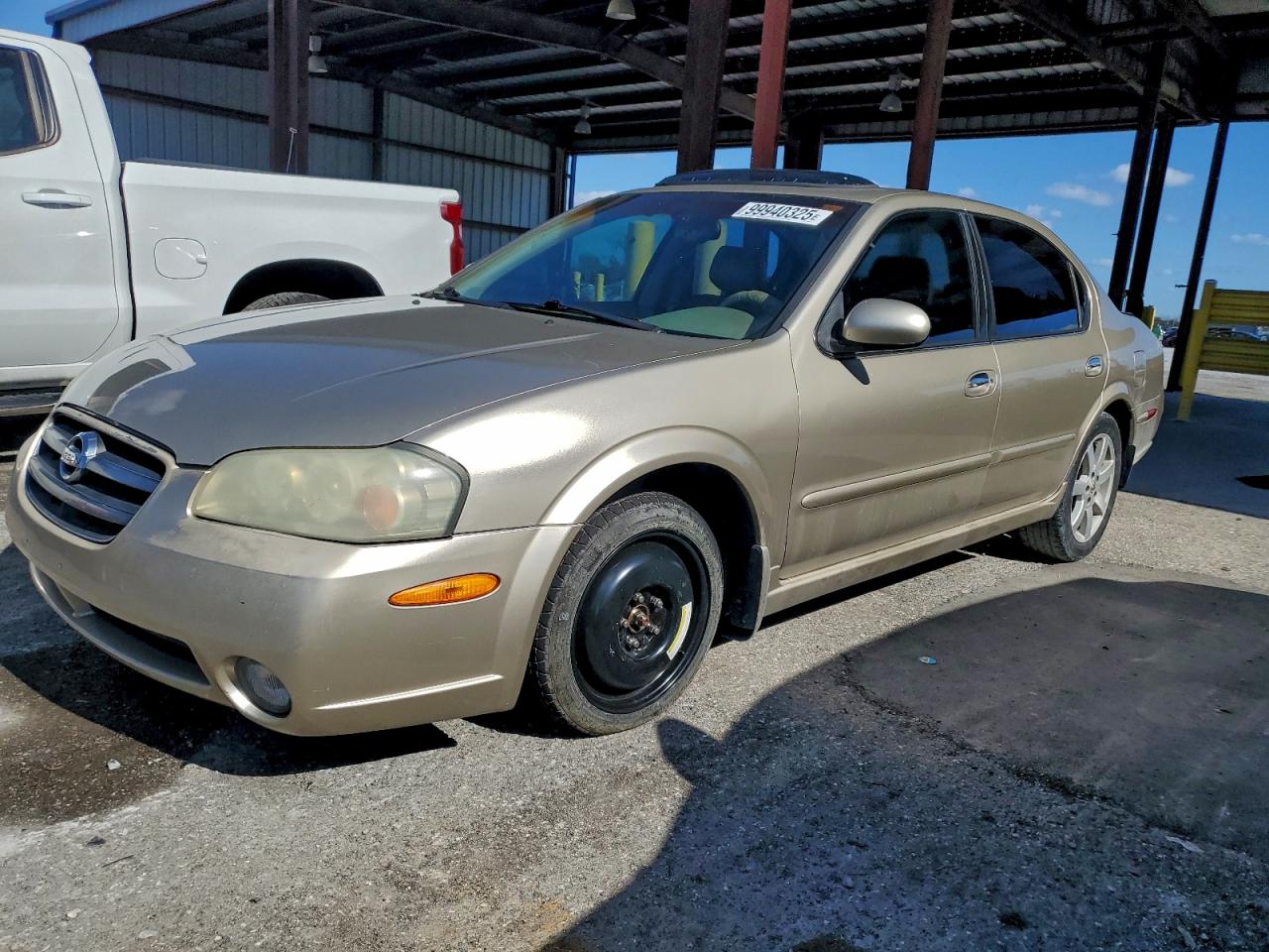 2003 Nissan Maxima Gle Tan vin: JN1DA31A03T435517