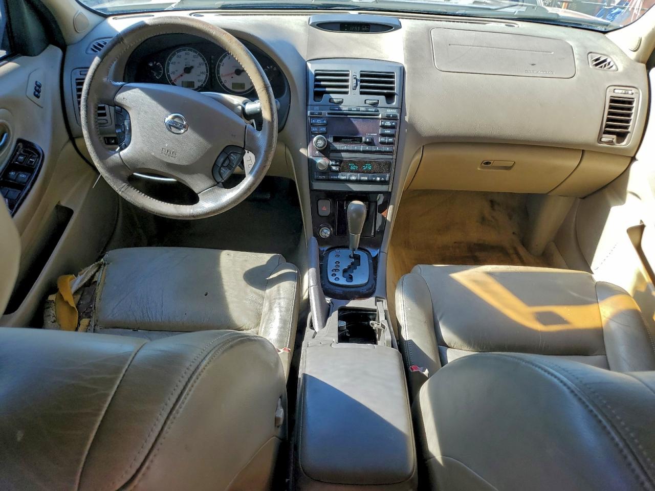 2003 Nissan Maxima Gle Tan vin: JN1DA31A03T435517