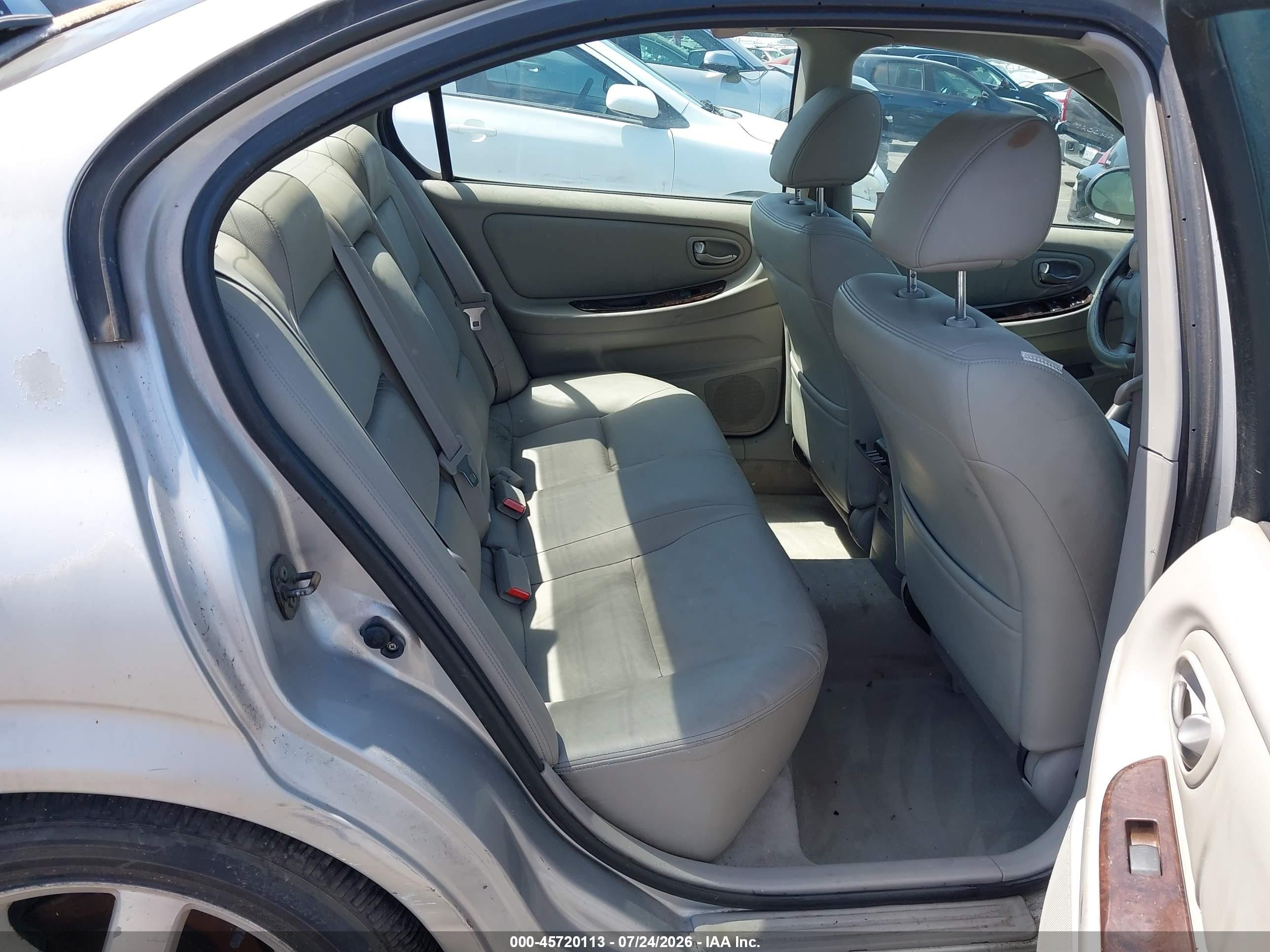 2003 Nissan Maxima Gle Silver vin: JN1DA31A23T415592