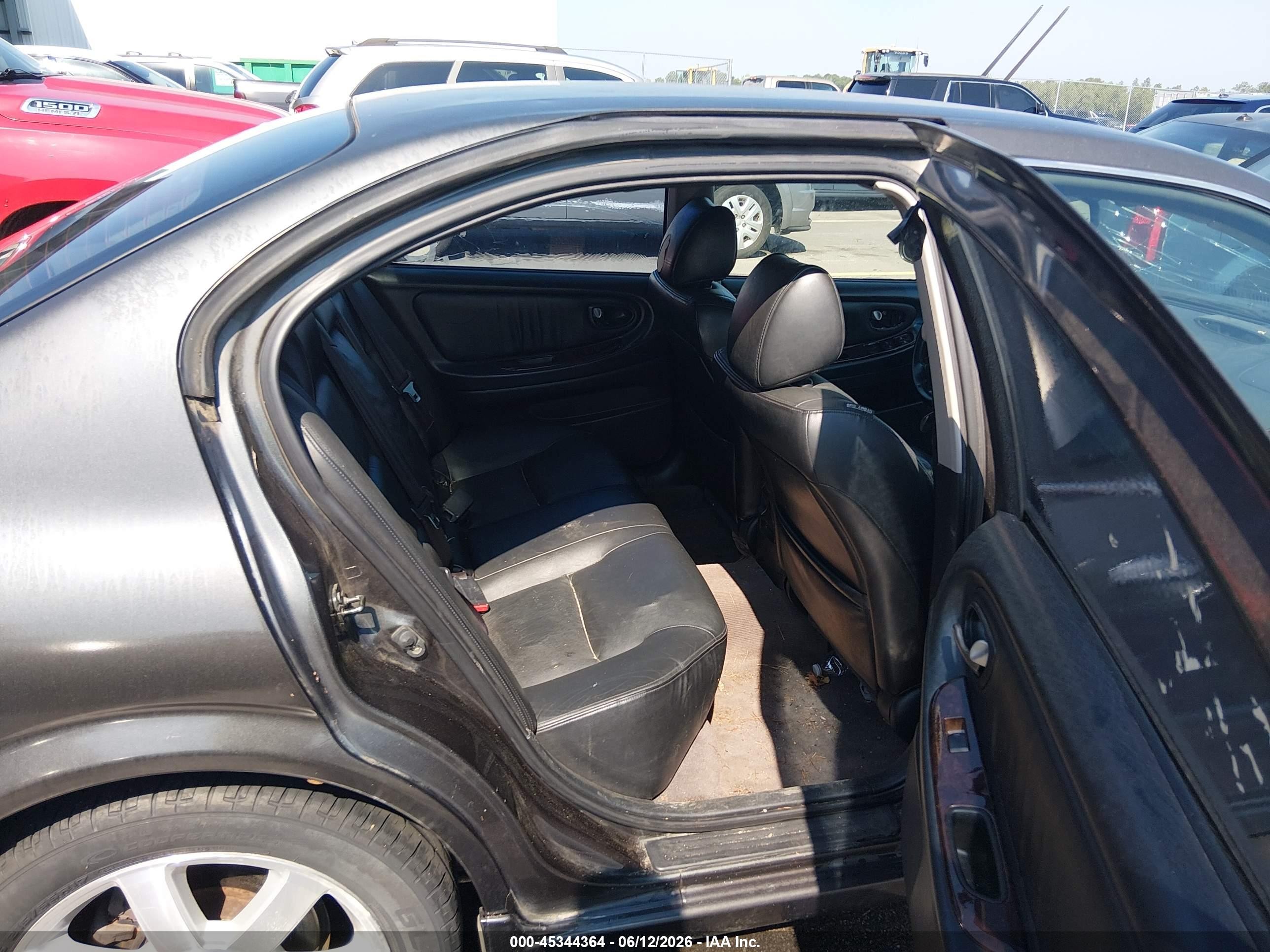 2003 Nissan Maxima Gle Black vin: JN1DA31A33T417674