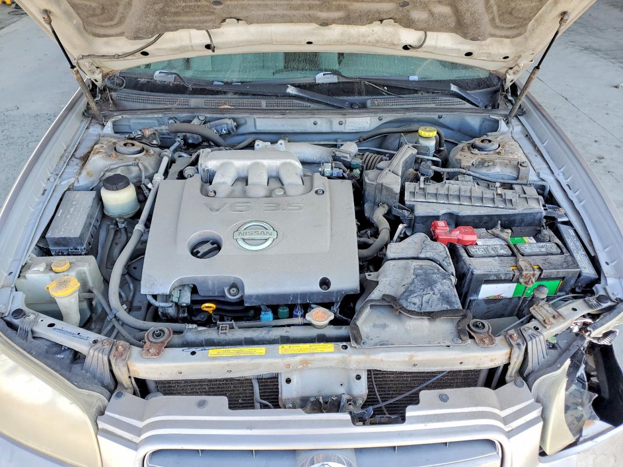 2002 Nissan Maxima Se Gray vin: JN1DA31A42T001065