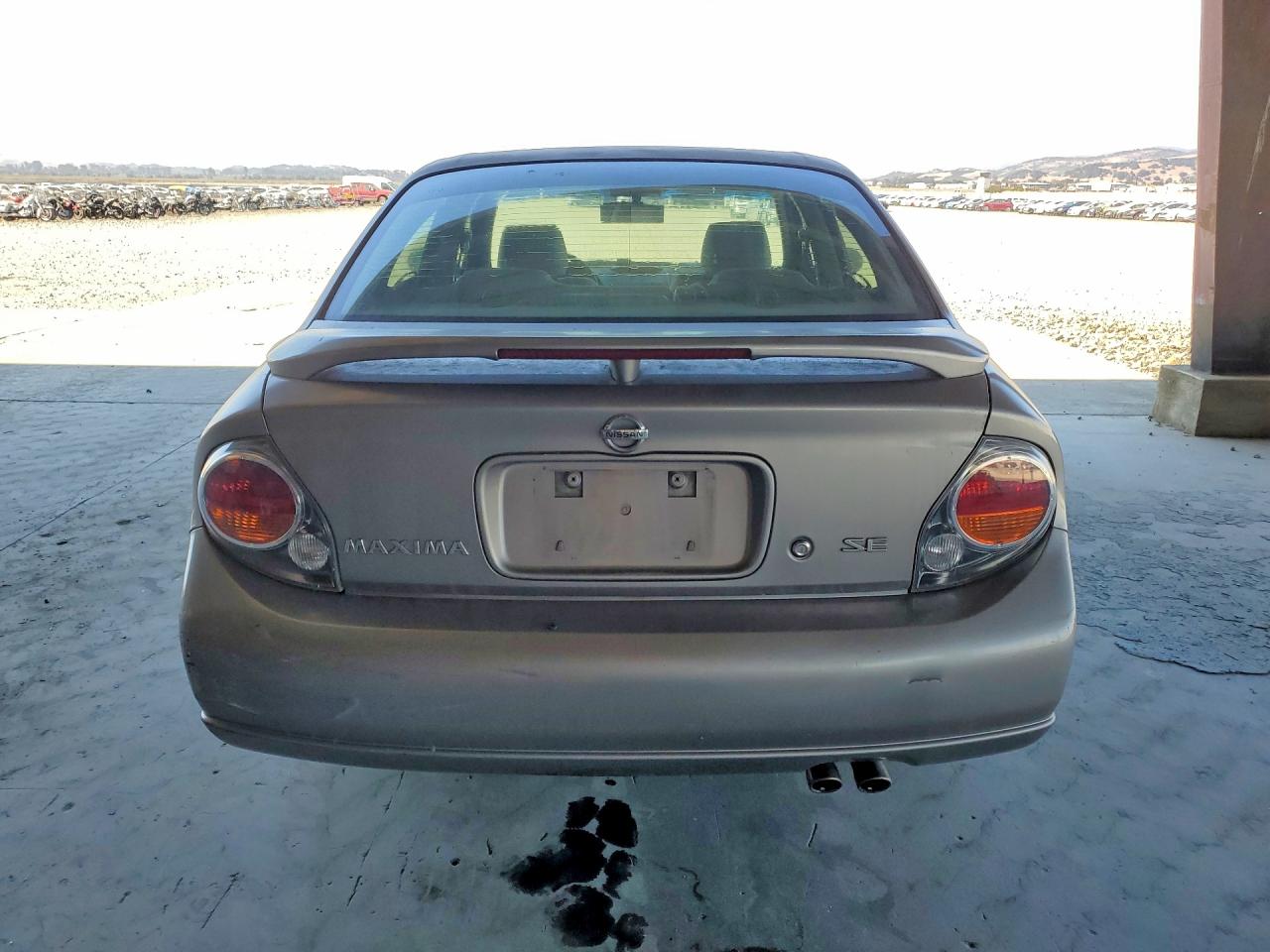 2002 Nissan Maxima Se Gray vin: JN1DA31A42T001065