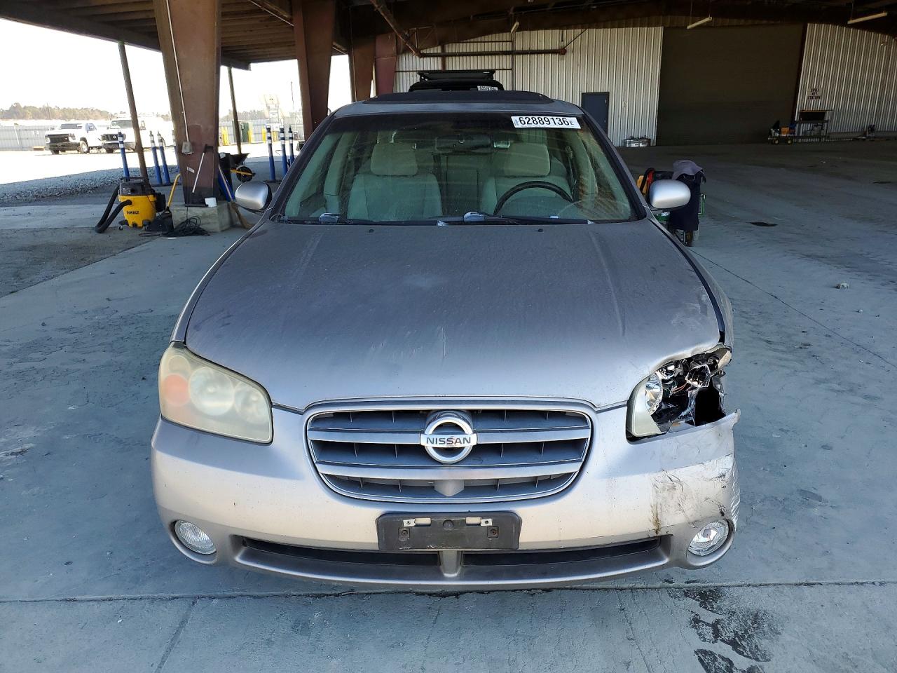2002 Nissan Maxima Se Gray vin: JN1DA31A42T001065