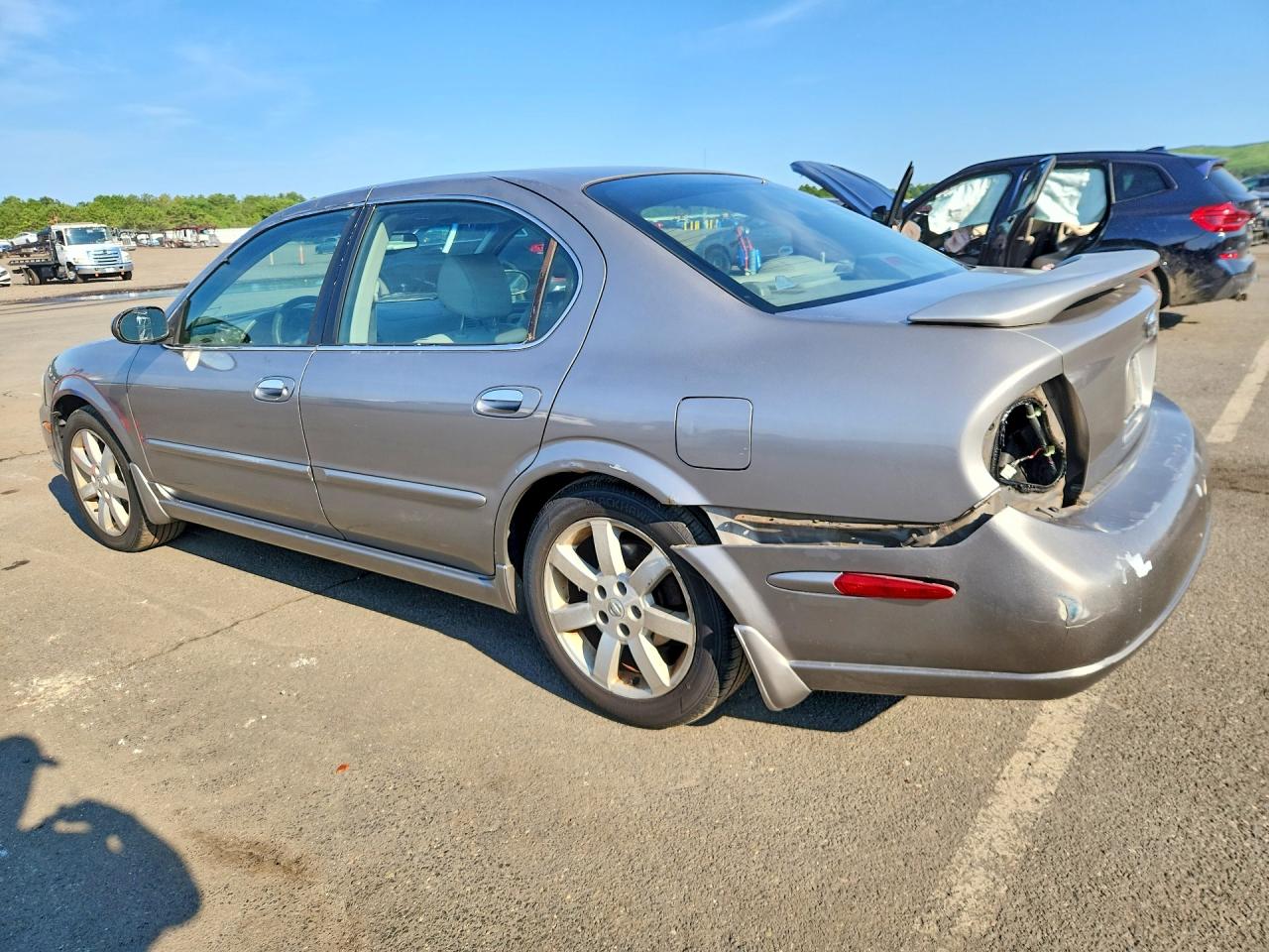 2002 Nissan Maxima Gxe Серый vin: JN1DA31A42T310275