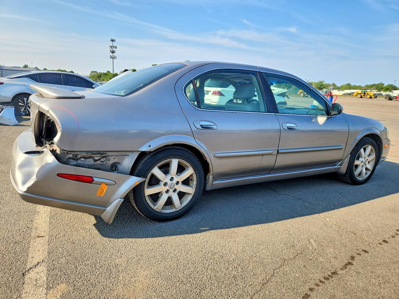 2002 Nissan Maxima Gxe Серый vin: JN1DA31A42T310275