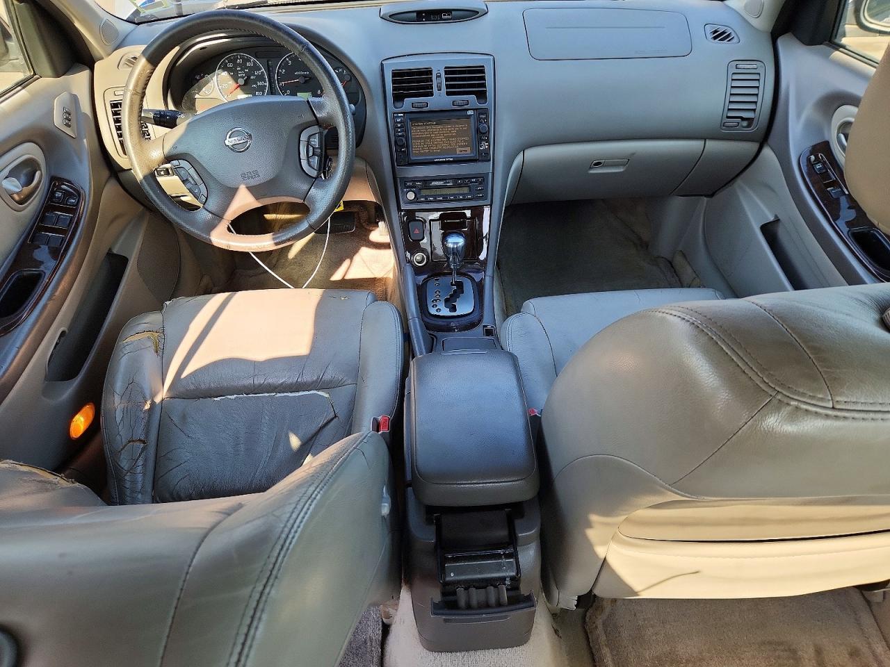 2002 Nissan Maxima Gxe Серый vin: JN1DA31A42T310275