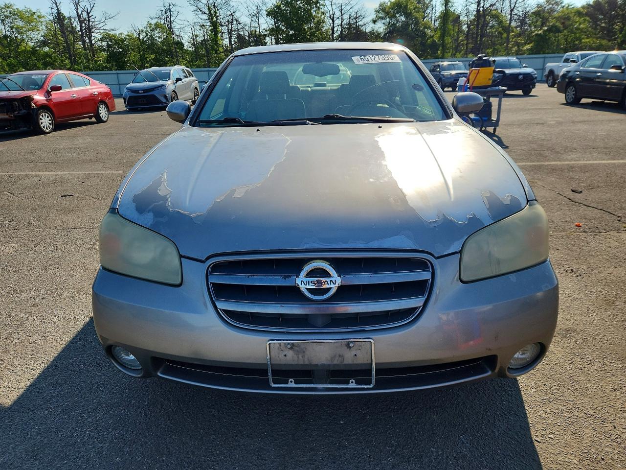 2002 Nissan Maxima Gxe Серый vin: JN1DA31A42T310275