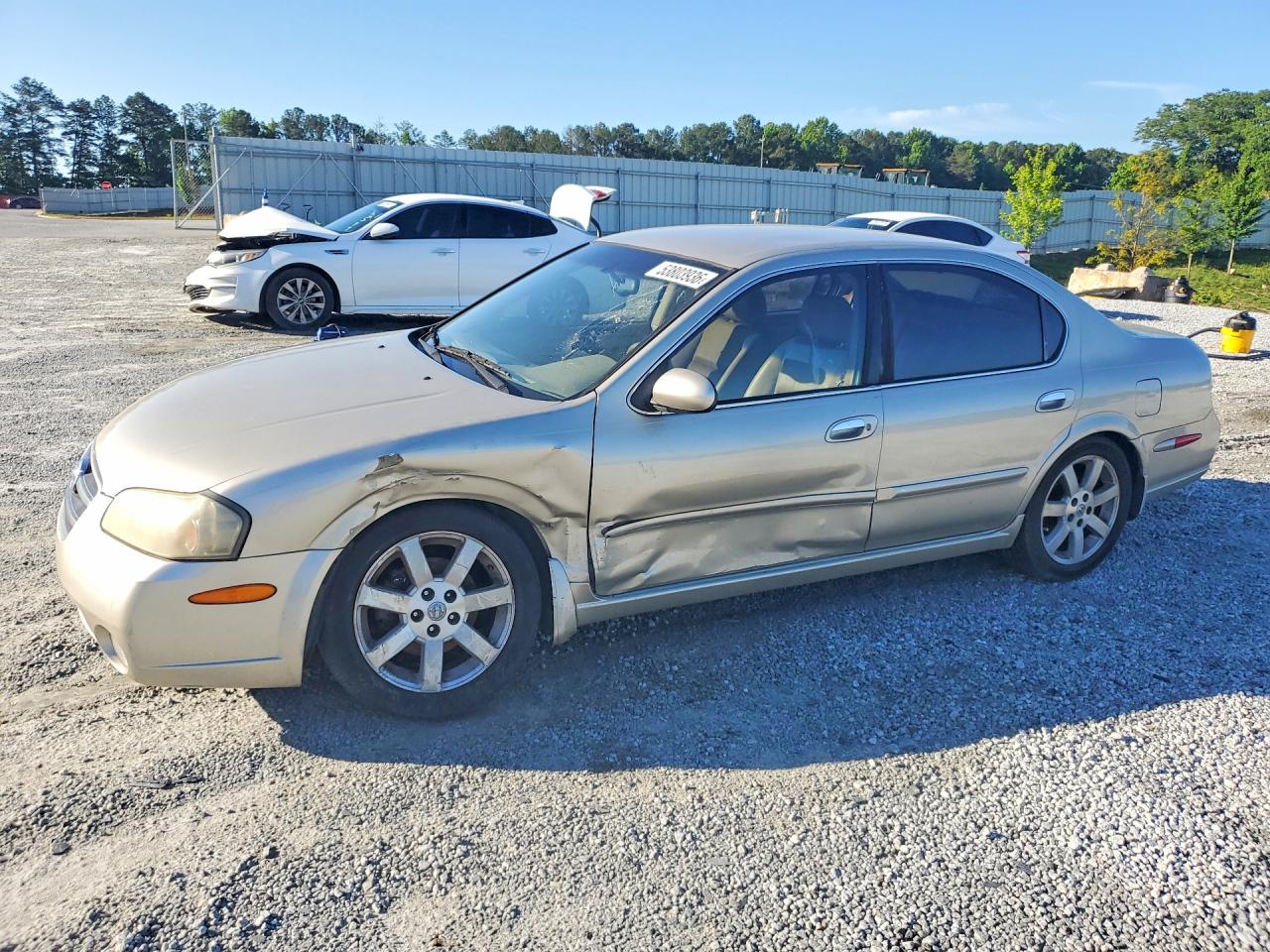 2003 Nissan Maxima Gxe Gold vin: JN1DA31A63T436462