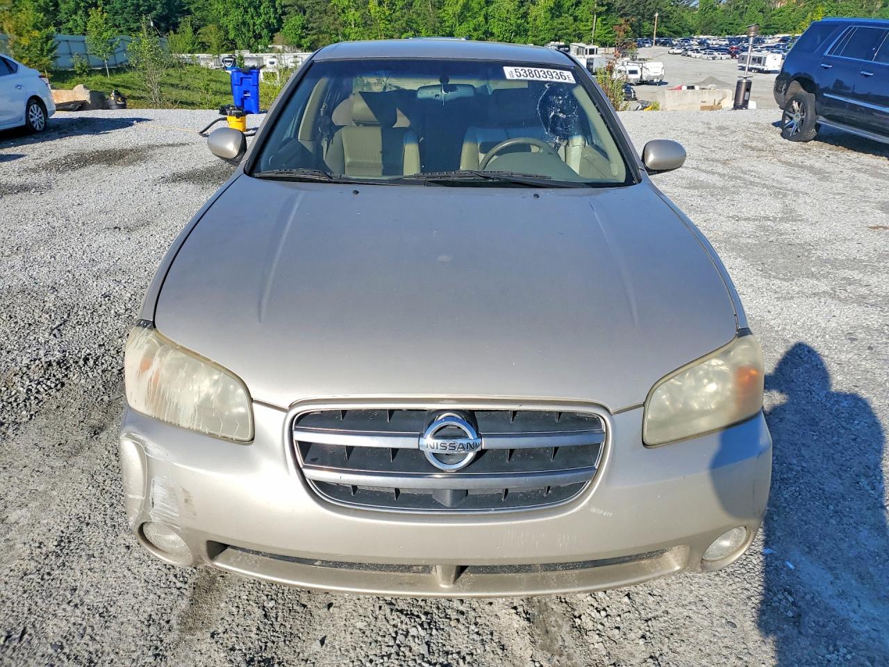 2003 Nissan Maxima Gxe Gold vin: JN1DA31A63T436462