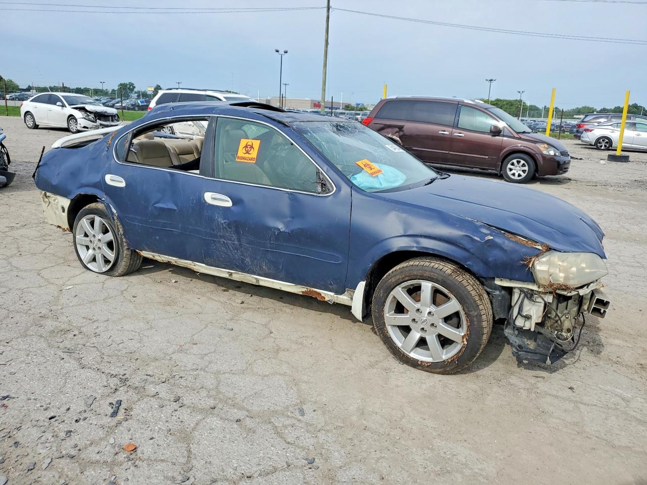 2003 Nissan Maxima Gxe Blue vin: JN1DA31A83T415810
