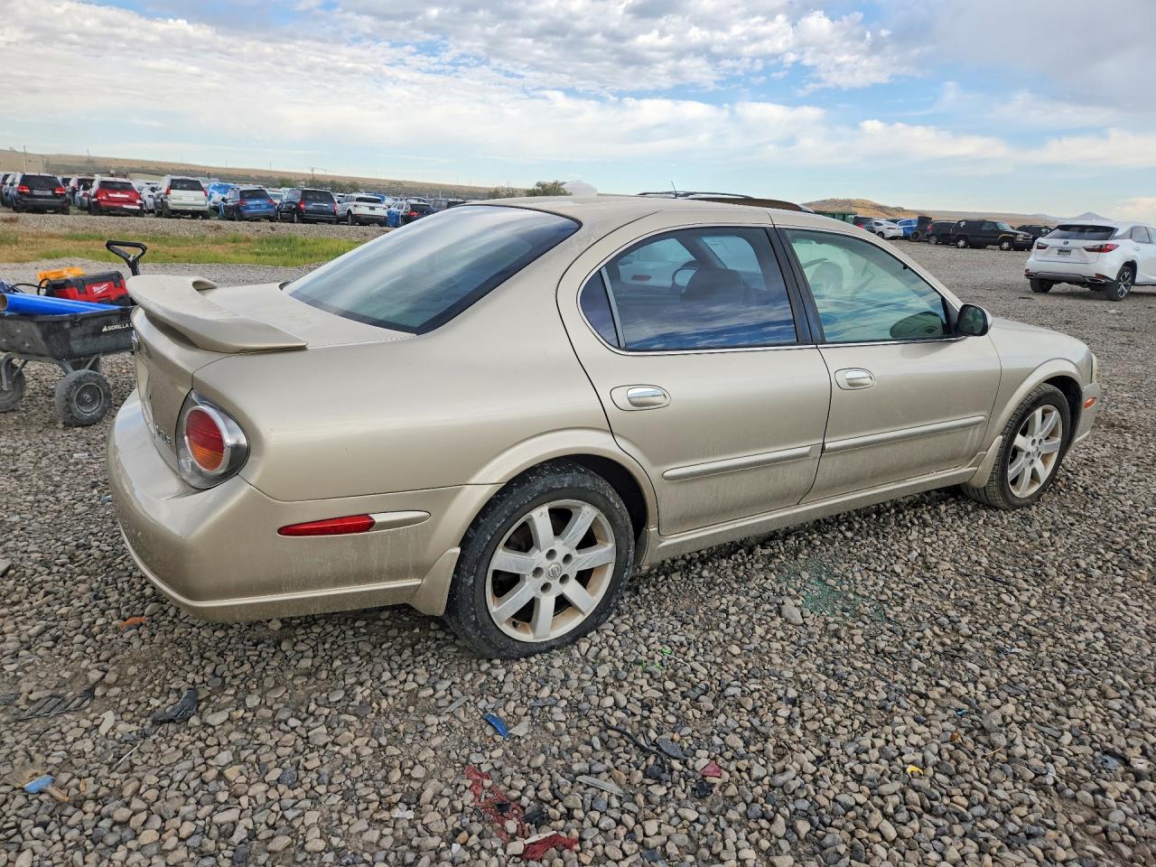 2003 Nissan Maxima Gxe Gold vin: JN1DA31A83T439721