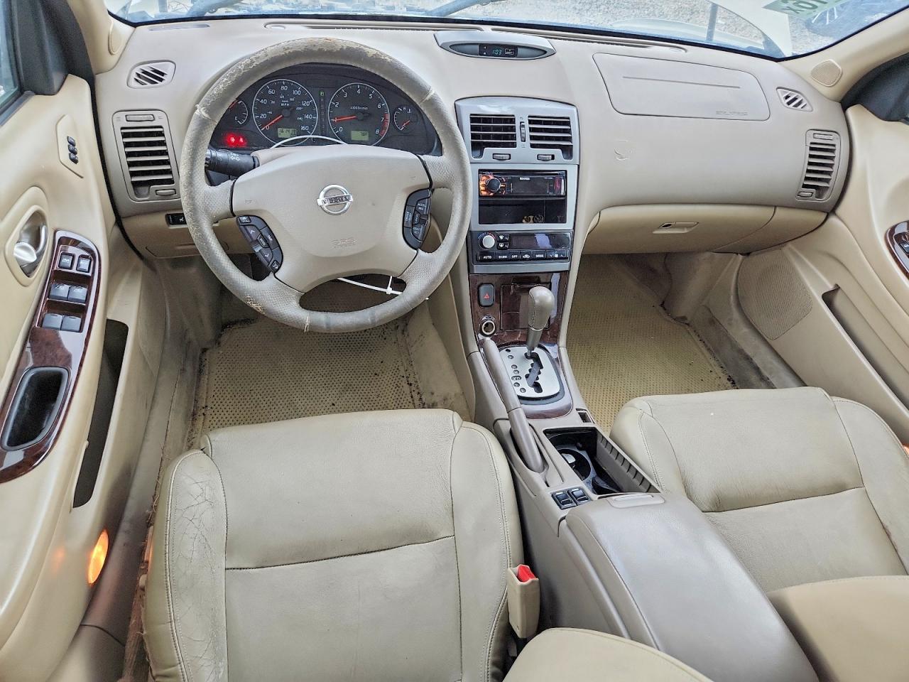 2003 Nissan Maxima Gxe Gold vin: JN1DA31A83T439721