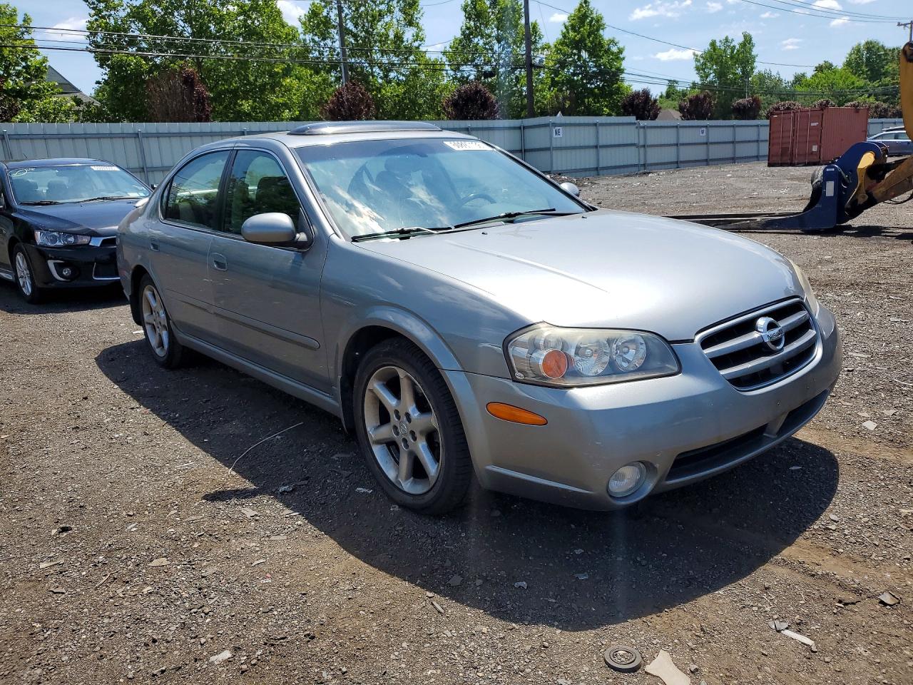 2003 Nissan Maxima Gle/se Gray vin: JN1DA31AX3T427604