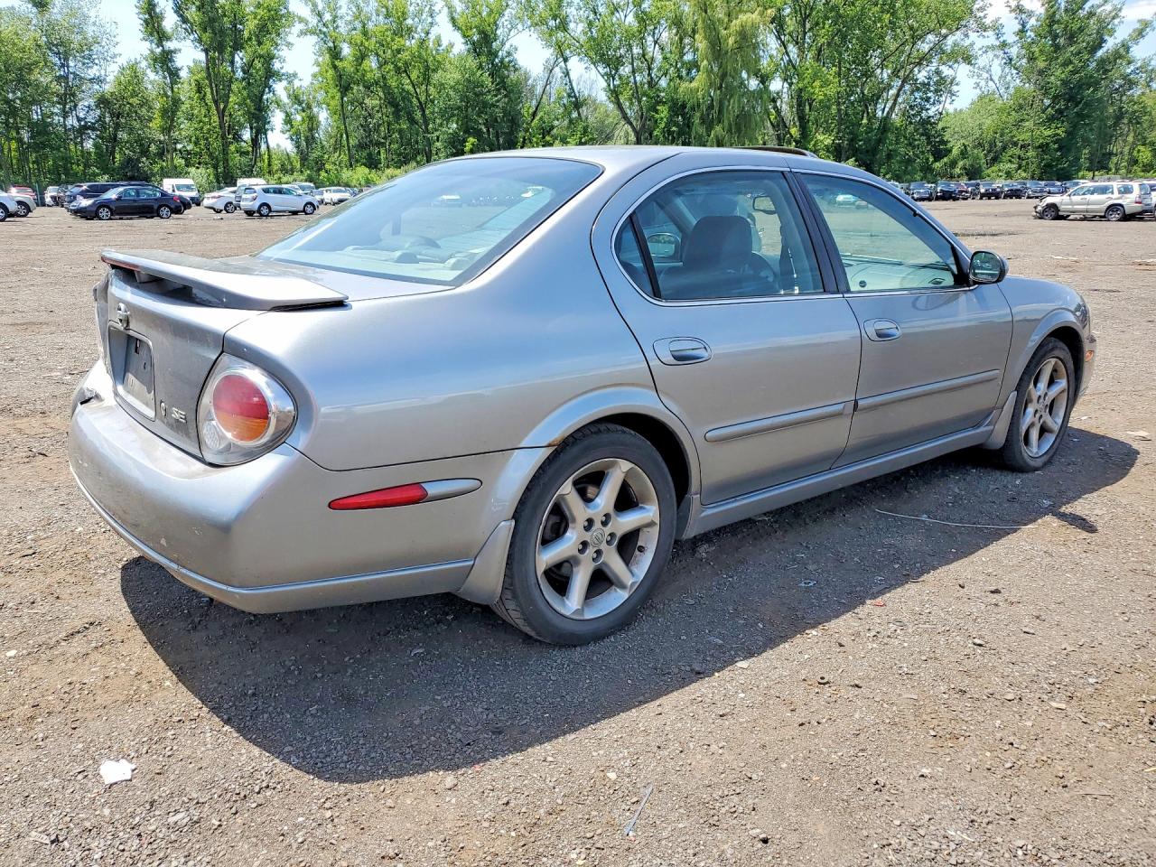 2003 Nissan Maxima Gle/se Gray vin: JN1DA31AX3T427604