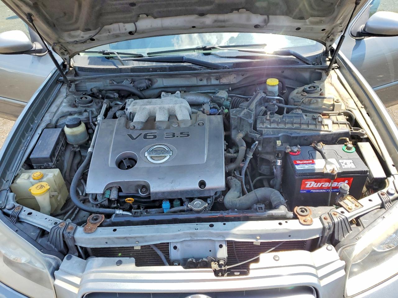 2003 Nissan Maxima Gle/se Gray vin: JN1DA31AX3T427604