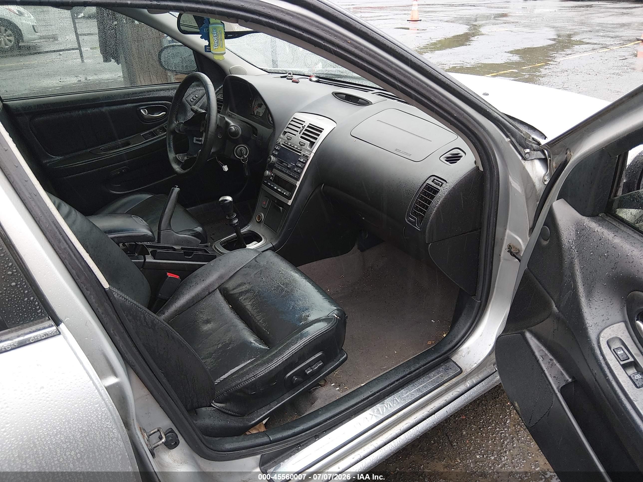 2003 Nissan Maxima Se Silver vin: JN1DA31AX3T434567