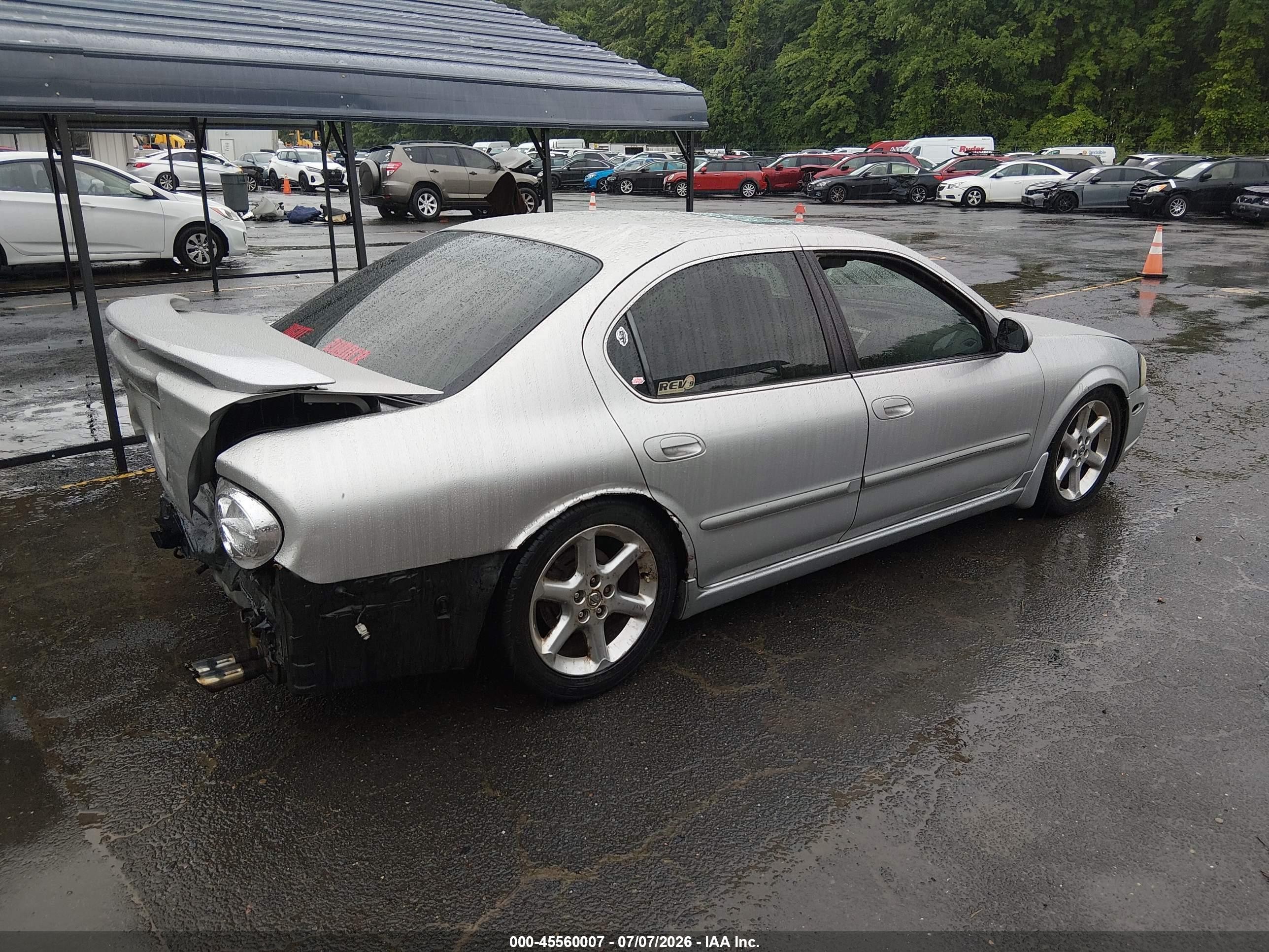 2003 Nissan Maxima Se Silver vin: JN1DA31AX3T434567