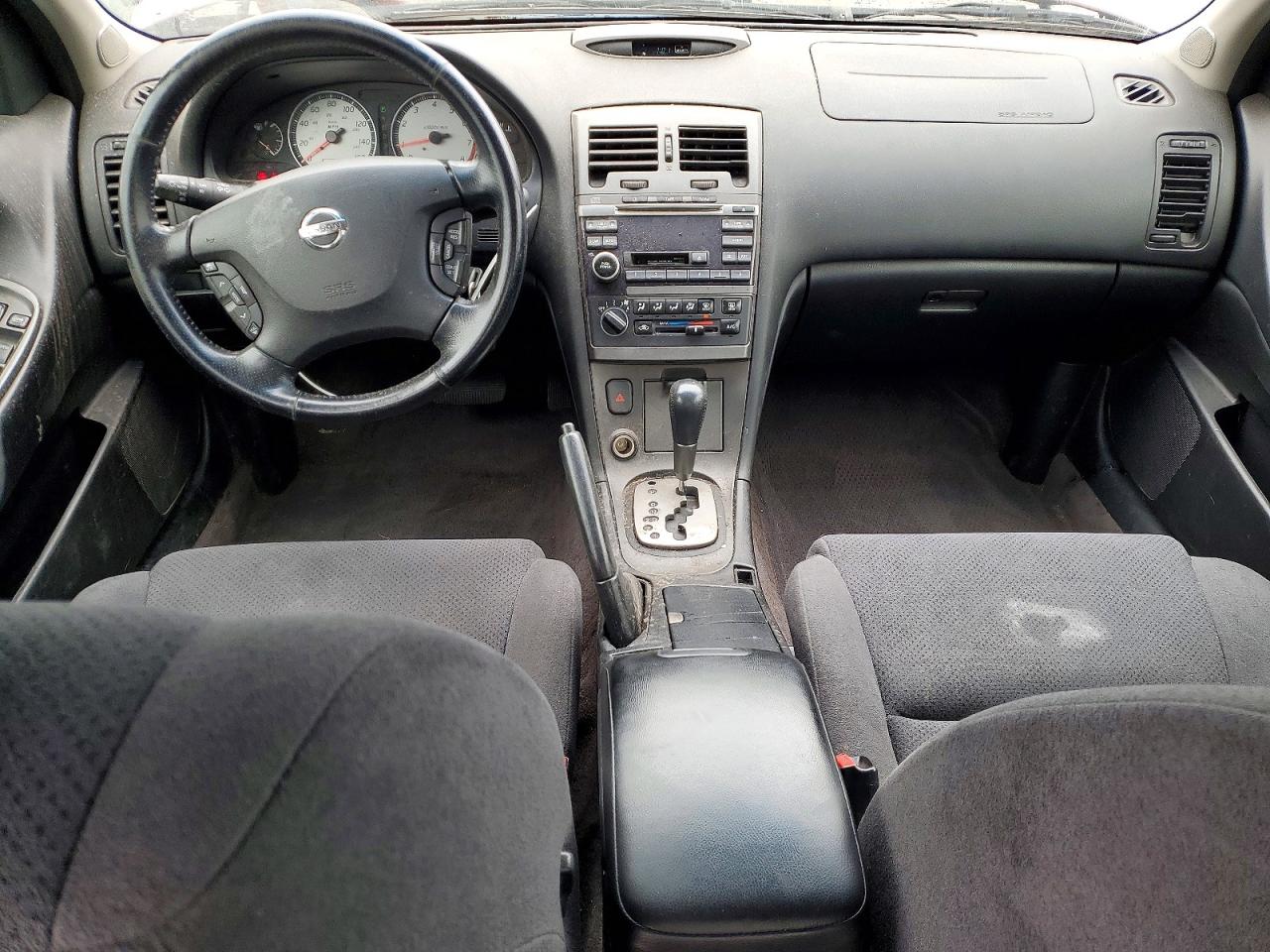 2002 Nissan Maxima Gxe Burgundy vin: JN1DA31D02T443593