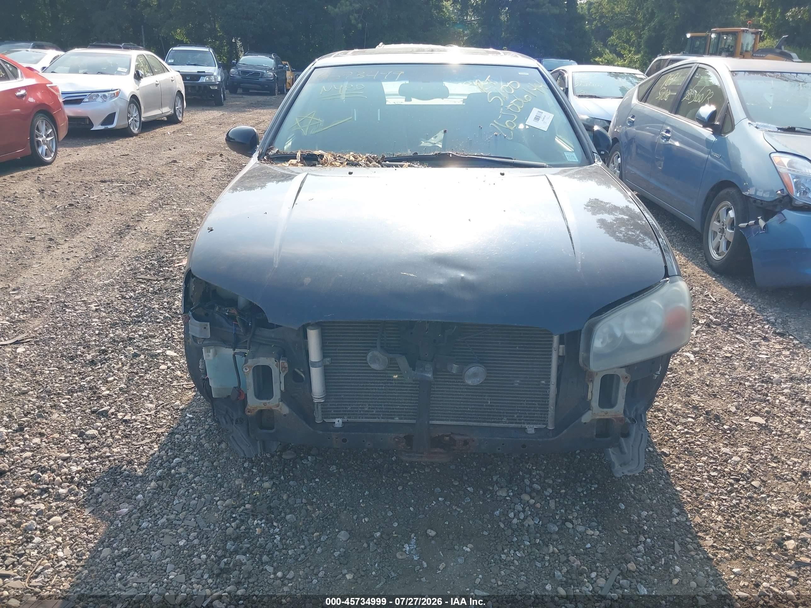 2002 Nissan Maxima Se Black vin: JN1DA31D22T409560