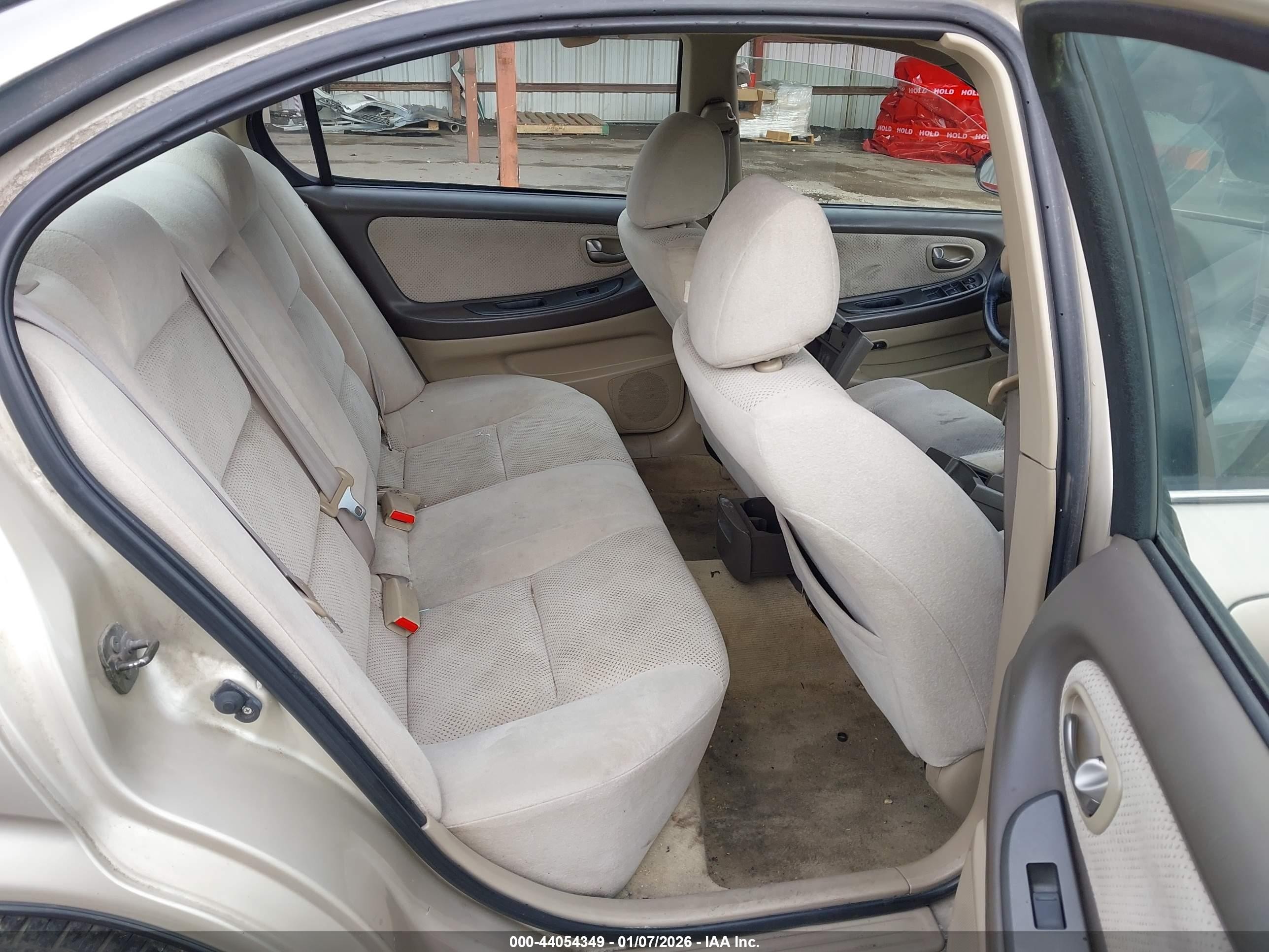 2002 Nissan Maxima Se Beige vin: JN1DA31D22T442090