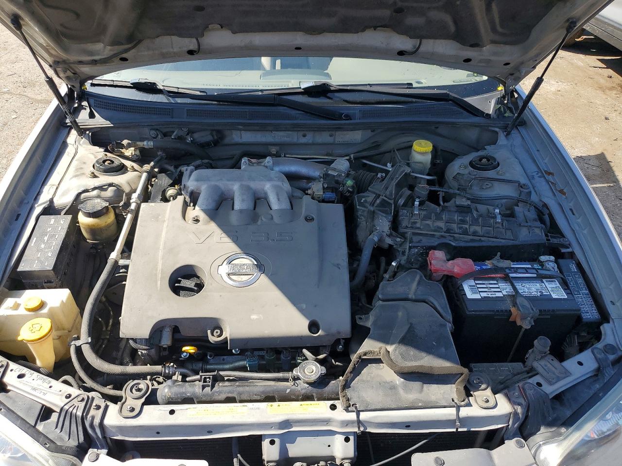 2002 Nissan Maxima Gle/gxe/se Silver vin: JN1DA31D72T203148
