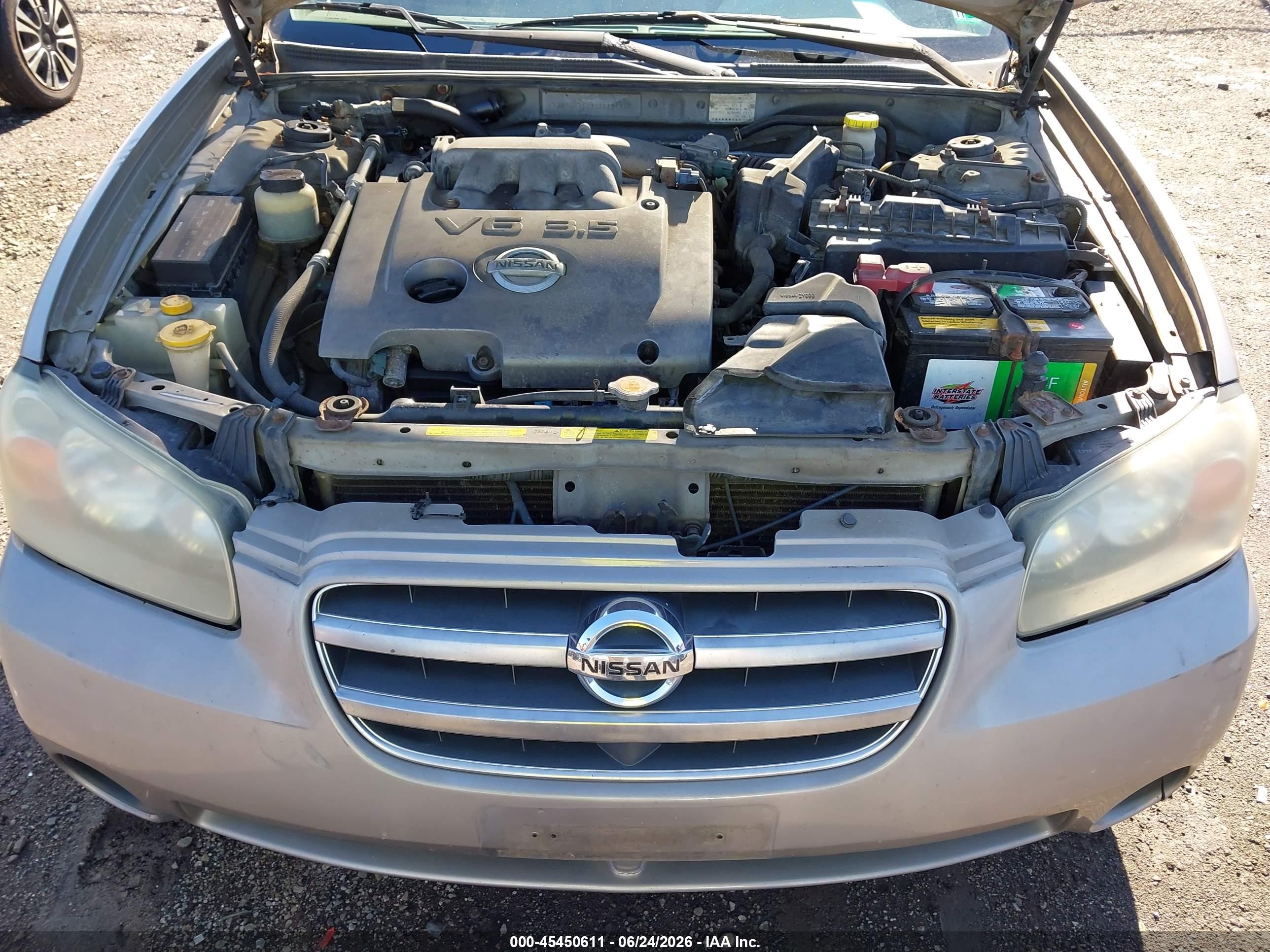 2002 Nissan Maxima Gxe Silver vin: JN1DA31D82T413984