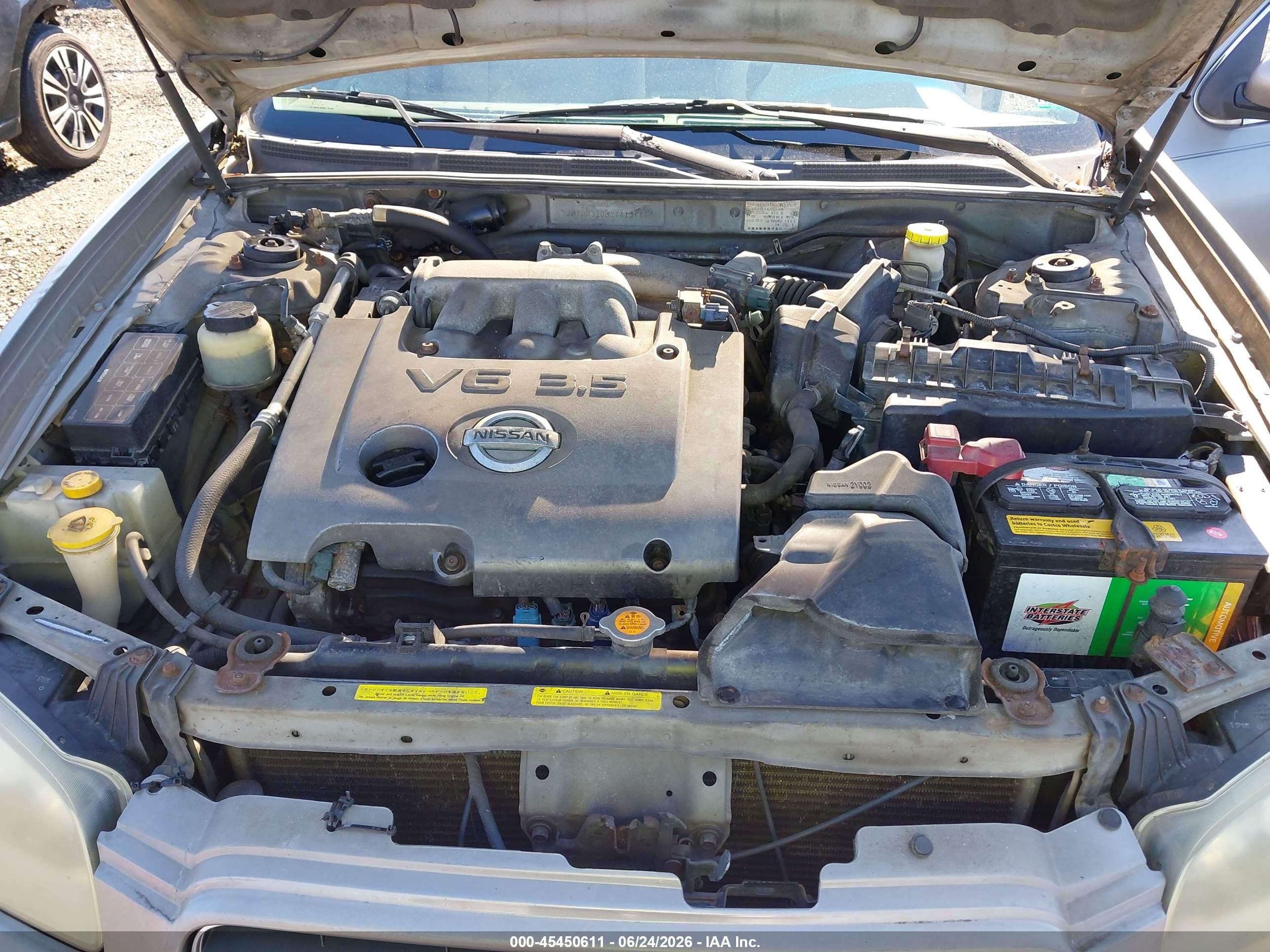 2002 Nissan Maxima Gxe Silver vin: JN1DA31D82T413984