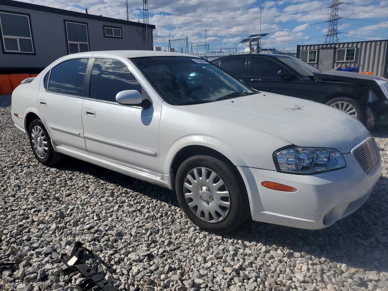 2002 Niss Maxima Gle Белый vin: JN1DA31D92T433872