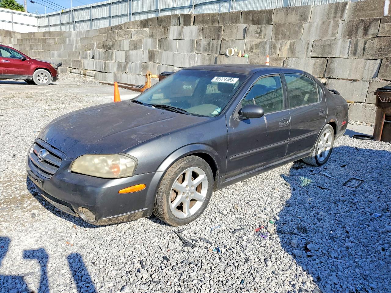 2003 Nissan Maxima Gxe Gray vin: JN1DA31DX3T524022