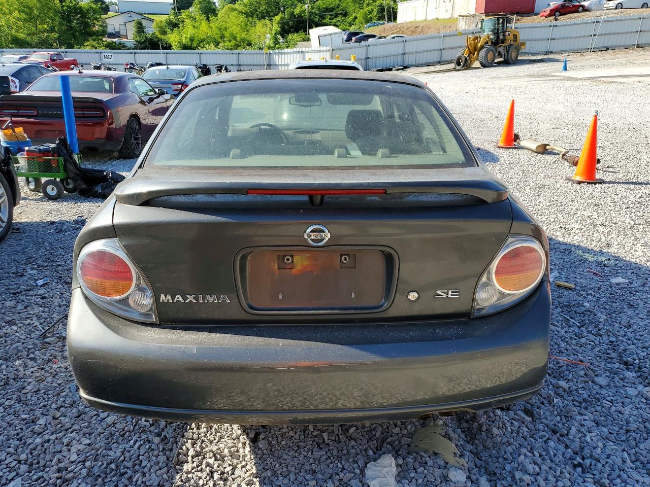 2003 Nissan Maxima Gxe Gray vin: JN1DA31DX3T524022