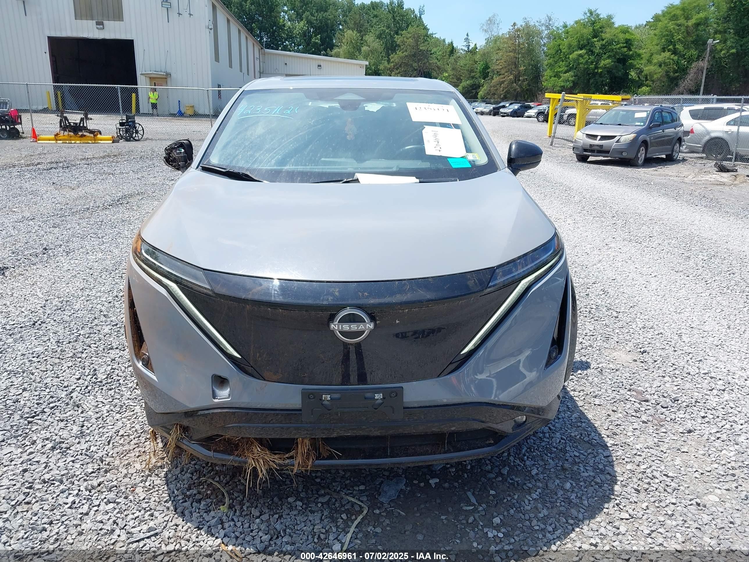 2024 Nissan Ariya Evolve+ Gray vin: JN1DF0BB0RM732376