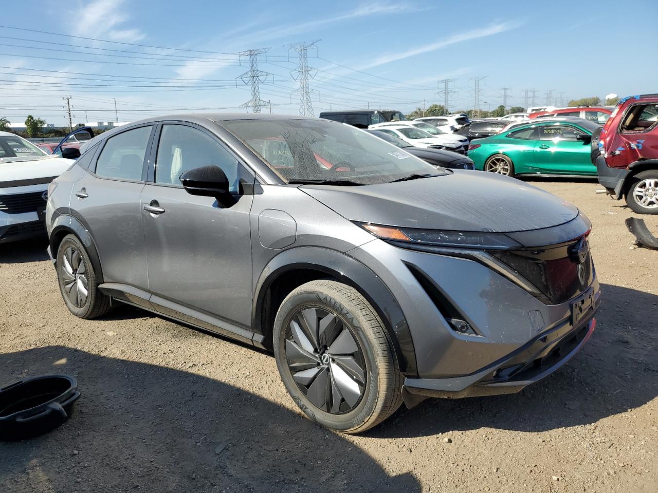 2024 Nissan Ariya Evolve+ Серый vin: JN1DF0BB1RM734721
