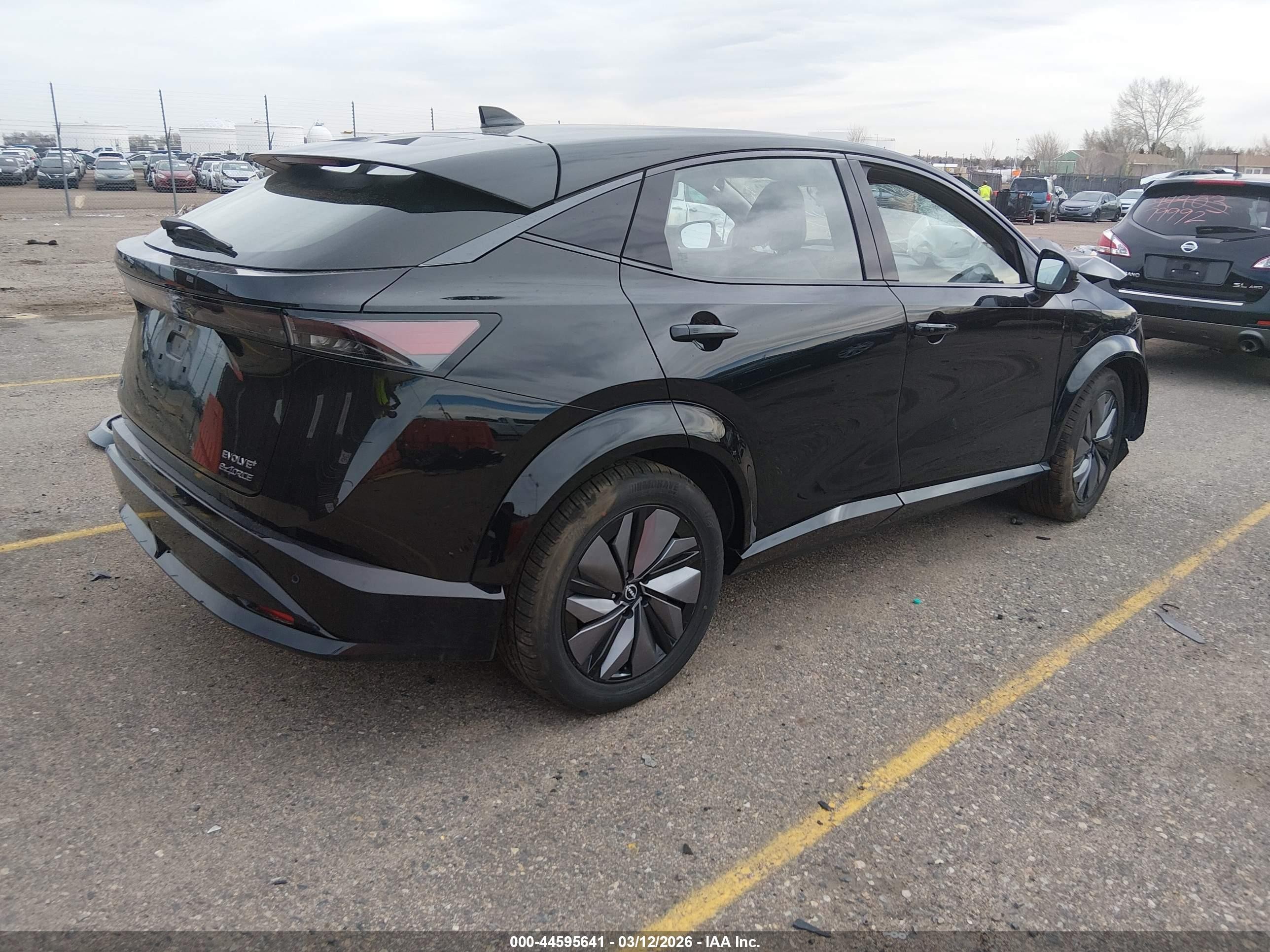 2024 Nissan Ariya Evolve+ Black vin: JN1DF0BB8RM738510