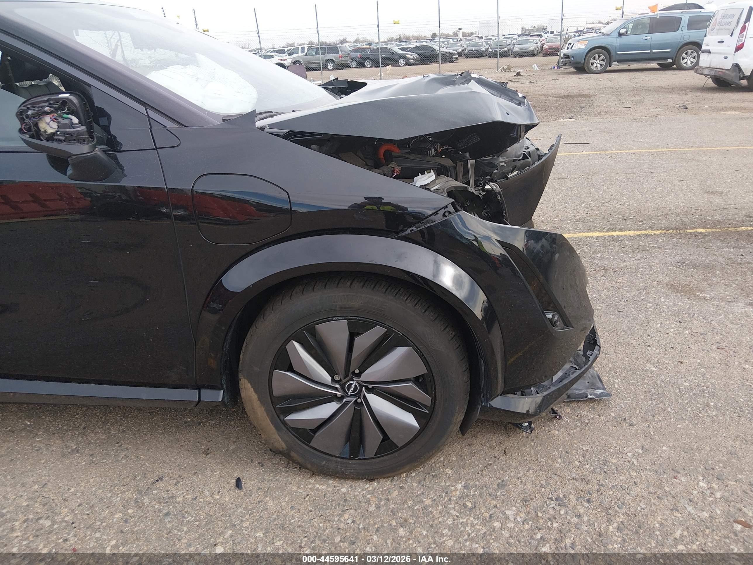2024 Nissan Ariya Evolve+ Black vin: JN1DF0BB8RM738510
