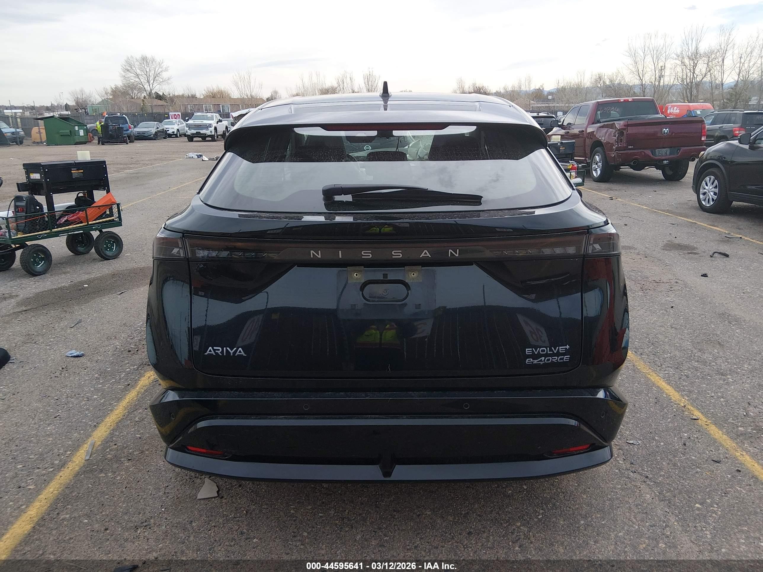 2024 Nissan Ariya Evolve+ Black vin: JN1DF0BB8RM738510