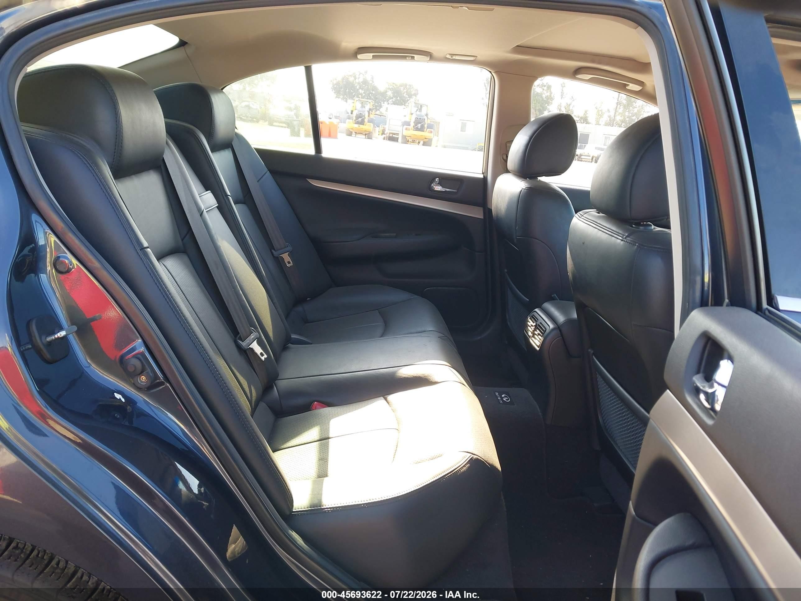 2012 Infiniti G25 Journey Gray vin: JN1DV6AP0CM701087